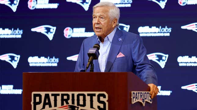 Image for article titled Bob Kraft: ‘We’re Already Searching Through Insane Asylums For A Possible Belichick Replacement’