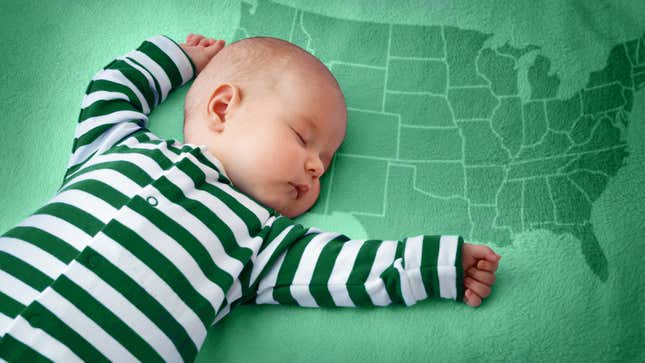 Image for article titled Most Popular Baby Name In Every State