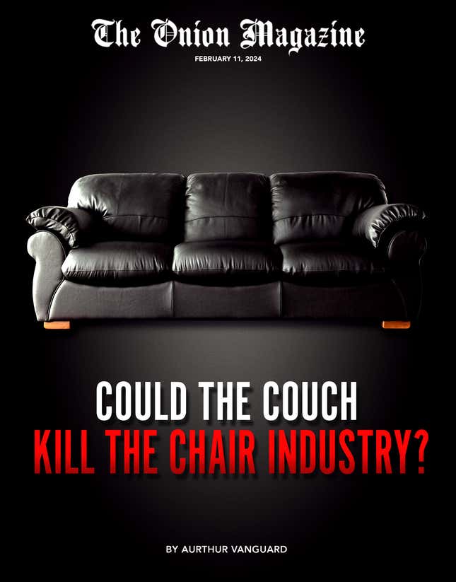 Image for article titled Could The Couch Kill The Chair Industry?