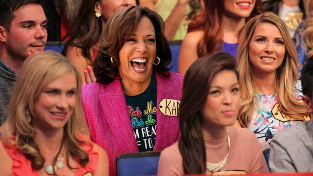 Image for article titled Kamala Harris Plays Hooky To Sit In ‘Price Is Right’ Studio Audience