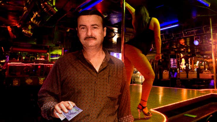 Image for Foreign Man At Strip Club Tossing Out Totally Unknown Currency