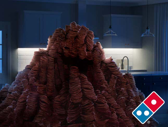 Image for article titled Dominos Introduces New Shambling Mound Of Pepperoni