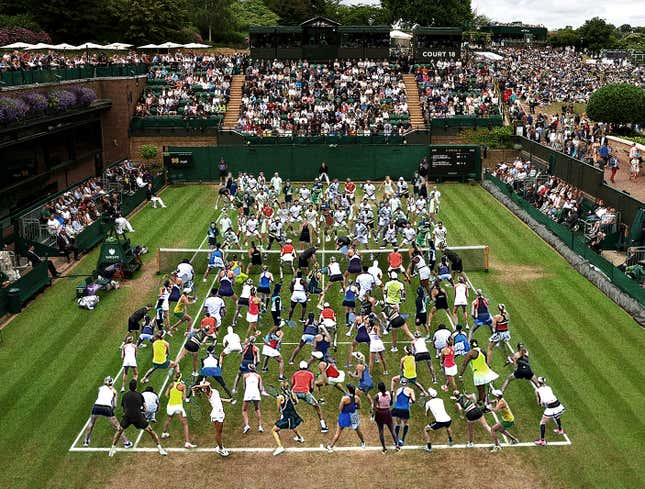 Image for article titled Wimbledon Enters Third Round Of Centuples Tournament