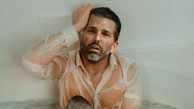 Image for article titled Terrified Don Jr. Awakens In Ice-Filled Tub Missing Ear