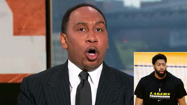 Image for article titled Stephen A. Smith Blasts Anthony Davis For Refusing To Play Through Groin Surgery