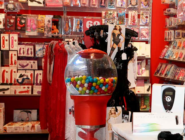 Image for article titled Sex Shop Has Gumball Machine