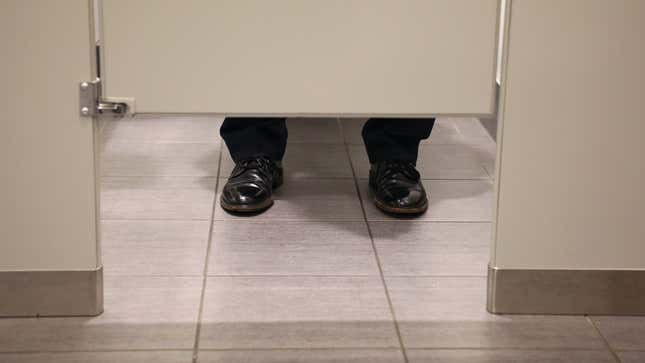 Image for article titled Sobbing Marco Rubio Refuses To Come Out Of Bathroom Stall