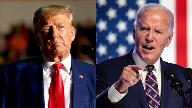 Image for article titled Trump vs. Biden On Free Speech