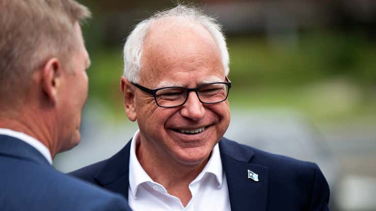 Image for Who Is Harris’ Running Mate Tim Walz?