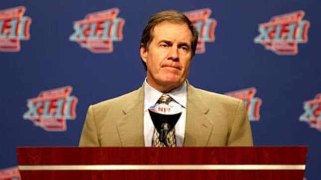 Image for article titled The Onion Looks Back On Bill Belichick’s 24,000-Year Reign Of Darkness